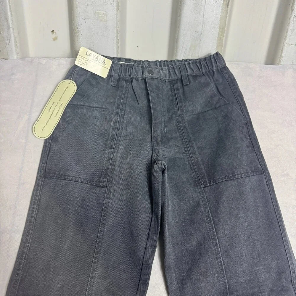 Lavana Young Fashion Tapered Jeans Mens Gray Waistband Slash Pocket Size 29 NWT‎